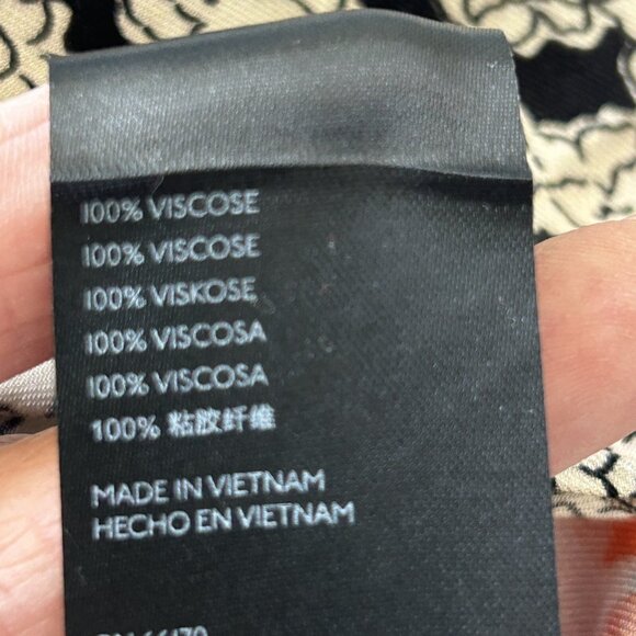 Maeve Anthropologie La Paz Contrast Patchwork Button Front Shirt Size Large NWT - Picture 11 of 11